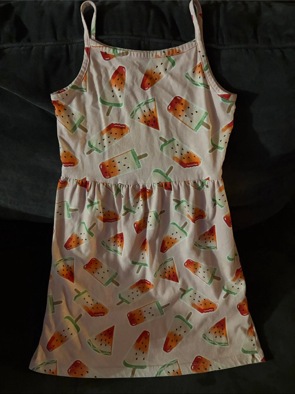 Carter's Pink Watermelon & Popsicle Print Sundress